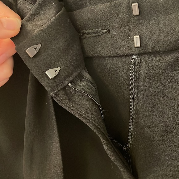 Express Tie Waist Slacks - Picture 2 of 3